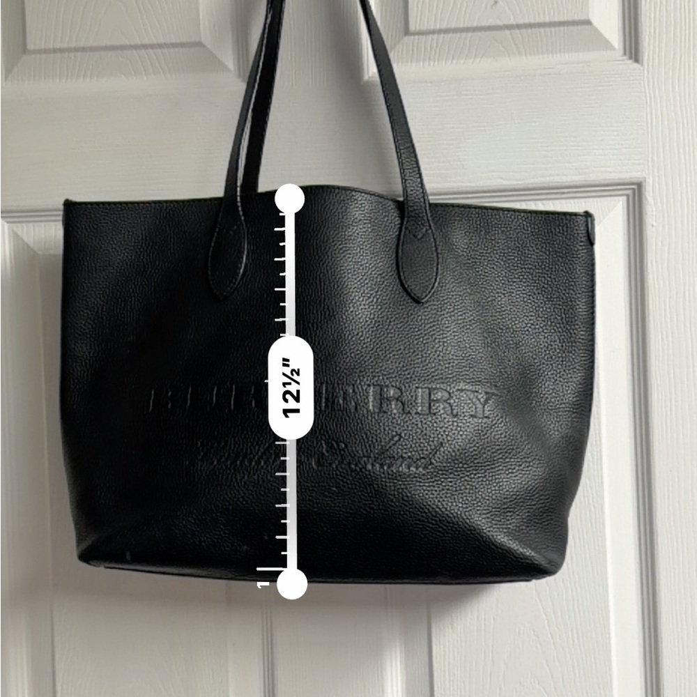 Burberry Remington Black Leather Tote Bag - Picture 9 of 10